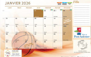 CALENDRIER 2026